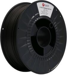 C-Tech 3DF-P-PLA1.75-CRB 3D filament, PREMIUM LINE, PLA, 1, 75mm, 1000g, Koromfekete (Carbon) (3DF-P-PLA1.75-CRB)