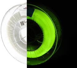 Spectrum 80536 3D filament, PET-G glow in the dark, 1, 75mm, 500g, Zöld (Yellow-green) (80536)