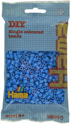 Hama Margele de calcat Hama midi albastru cer 1000 buc in pungulita (Ha207-119)