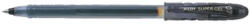 Pilot Set 12 rollere cu gel Pilot Super Gel 0.7 mm cu capac negru (PBL-SG-7)