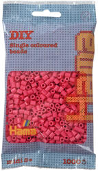 Hama Margele de calcat Hama midi roz fucsia 1000 buc in pungulita (Ha207-121)