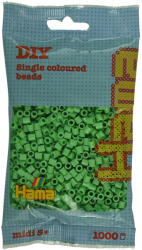 Hama Margele de calcat Hama midi verde stralucitor 1000 buc in pungulita (Ha207-115)