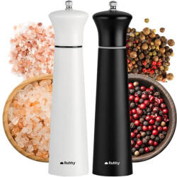  Iso Trade Ruhhy 24721 Kézi Daráló - 2 db, Fehér-Fekete