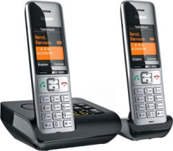 Gigaset Telefon DECT fara fir Gigaset COMFORT 500A Duo, SMS, Hands Free Argintiu/Negru (l36852-h3023-b101)