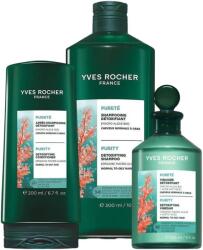 Yves Rocher Purity Set - Șampon, Balsam și Ser, 300 + 200 + 150 ml