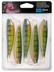  FOX RAGE Fox Rage Ultra UV Zander Pro Shad 7.5cm STICKLEBACK 5x