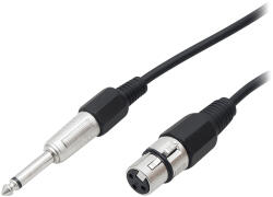 BLOW XLR-6, 3 mm mono jack audiokábel 1, 5 m - 4360- (4360)