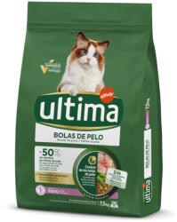 Affinity 7, 5kg Ultima Hairball pulyka & rizs száraz macskatáp 6kg+1, 5kg ingyen