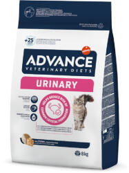 Affinity 8kg Advance Veterinary Diets Urinary száraz macskatáp 7+1kg ingyen
