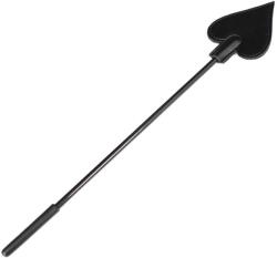 LateToBed BDSM Line Ace of Spades Riding Crop Black
