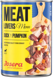 Josera 6x800g Josera Meatlovers Menü Kacsa & tök (régi design) nedves kutyatáp