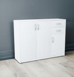 Primbútor Komód 75x35x100cm Fehér BC-07