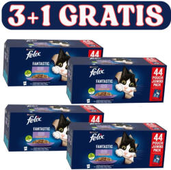 FELIX Felix Fantastic Mix Hús zselé 44x85g 3+1 GRATIS! !