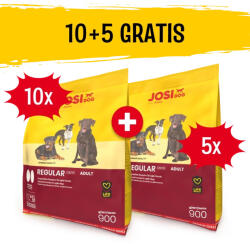  marka niezdefiniowana JOSERA JosiDog Regular 10x900 g + 5x900 g INGYEN! ! !
