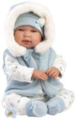 Llorens 84485 NEW BORN - păpușă realistă bebeluș cu sunete și corp moale din material textil - 44 (MA4-84485) Papusa