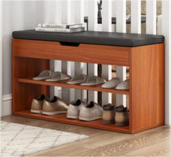 Primbútor Cipősszekrény 115x20x80cm Fehér BC-06