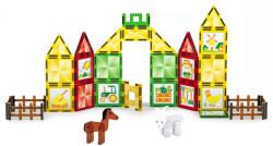  Set de construcție magnetic - Fermă cu pictură 46 buc (SK31SYS-56013)