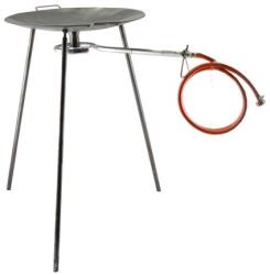 BAZÁR Disc grill 48, 5 cm cu arzător pe gaz - Fără arzător și accesorii X00978