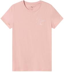 PUMA Essentials script tee розово, бяло m (68498291)