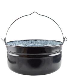 BAZÁR Ceaun emailat pentru pește 8L 27cm - smalt deteriorat, vopsea deteriorată, lovituri X00966 Ceaun