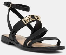 Guess sandale pentru femei, din piele RULA PPY2-OBD2HC_99X (FLJRUL.LEA03.BLACK)