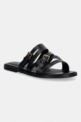 Guess papuci pentru femei, din piele GRAYDEN PPY2-KLD0KD_99X