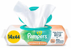 Pampers Harmonie Protect & Care nedves törlőkendő (14x44 db)