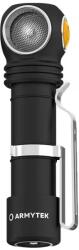 Armytek Lanternă frontală și unghiulară Armytek Wizard C2 Pro Magnet USB White 3în1 PCB - 2500 lumeni
