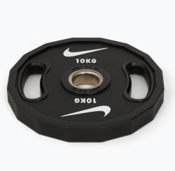 Nike Strength Bumperes súlytárcsa Nike Strength Pro Urethane Plates 10 kg black/white Súlytárcsa