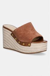 MICHAEL Michael Kors papuci pentru femei, din piele întoarsă Mayes Wedge Sandal PPY2-KLD0W2_82X (40S6MYMS1S.230)
