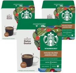 Starbucks NESCAFE DOLCE GUSTO House Blend AMEERICANO 3x12 capsule