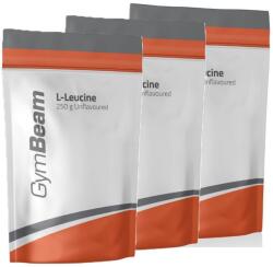 GymBeam - L-leucin Por - ízesítetlen - 3 X 250 G