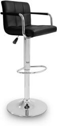 Aga Scaun Aga Bar cu brațe Negru (MR2010BLACK)