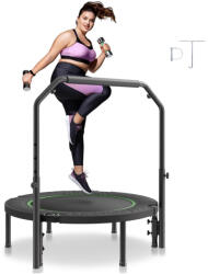 VEVOR Összecsukható fitness trambulin 1027 mm 150 kg teherbírású mini edzőtrambulin állítható fogantyúval