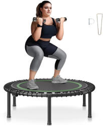 VEVOR Összecsukható fitness trambulin 1027 mm, 150 kg teherbírású mini edzőtrambulin