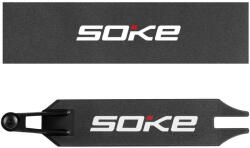 Soke Gt1 Roller Gripszalag Fekete - 54x14cm, Csiszolópapír Felületű, Soke Gt1 Rollerekkel Kompatibilis