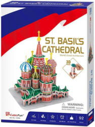 CubicFun C239 - Mini St. Basil's Cathedral - 92 db-os 3D puzzle (3D-C239) - puzzle