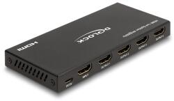 Delock HDMI elosztó 1 x HDMI megoszlik 4 x HDMI-vé, 4K 60 Hz kimenettel és downscalerrel (18652) (18652) - xupe