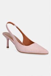 Jonak stiletto cu călcâiul deschis din piele întoarsă DIAMANTINE VELOURS PPY2-OBD49J_03X (3800237.E25)