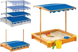 Ginger Home Дървен детски пясъчник с регулируемeм сенник - Ginger Home (C088)