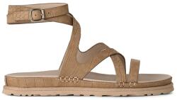 UGG sandale de piele W Goldengaze Embossed Ankle Wrap PPY2-OBD15N_80X