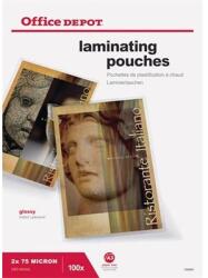 Office Depot A3 2x75mic 100db-os fényes lamináló fólia (3385694) - procompkft