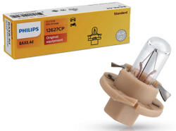 Philips BAX8, 4d 1, 5W 12V műszerfal izzó 12627CP 10db-os készlet