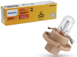 Philips BAX8, 4d 1, 8W 12V műszerfal izzó 12629CP 10db-os készlet (12629CP)