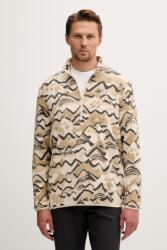 Jack Wolfskin cipzáras melegítőfelső férfi Paw Era 100 - bézs L - answear - 16 990 Ft