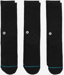 Stance zokni Icon 3 pár - fekete 35/37