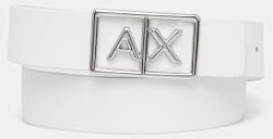 Armani Exchange női bőr Kétoldalas öv - fehér 80
