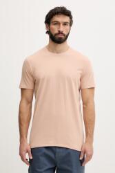 Hurley t-shirt férfi pamut - narancssárga M