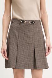 Morgan szoknya viszkózzal - barna 40