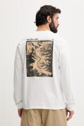 Jack Wolfskin hosszúujjú férfi pamut Confident - fehér L